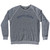 Crypto Crapo Adult Tri-Blend Sweatshirt - Athletic Grey