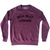 Boca Inlet Legends Adult Tri-Blend Sweatshirt - Cardinal