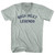 Boca Inlet Legends Adult Tri-Blend V-neck T-shirt - Athletic Cool Grey