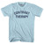 Contrast Therapy Adult Cotton T-shirt - Light Blue
