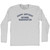 Happy Birthday George Washington Adult Cotton Long Sleeve T-shirt - Grey Heather