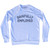Gainfully Employed Adult Tri-Blend Sweatshirt - White