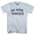 Go Home Yankees Adult Tri-Blend T-shirt - Athletic White