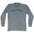 Glastonbury Adult Tri-Blend Long Sleeve T-shirt - Athletic Grey