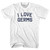 I Love Germs Youth Cotton T-shirt - White