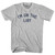 I'm On The List Adult Cotton T-shirt - Grey Heather