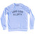 Lord Love A Lefty Adult Tri-Blend Sweatshirt - White