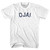 Ojai Adult Cotton T-shirt - White