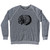 Skull Headdress Adult Tri-Blend Sweatshirt - Athletic Grey