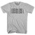 Custom Typewriter Font Adult Cotton T-shirt - Grey Heather