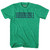 Custom Cooper Font Adult Tri-Blend T-shirt - Athletic Green