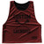 Custom Lacrosse Red Maroon and Black Reversible Lacrosse Pinnie