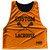 Custom Lacrosse Orange Tennessee and Black Reversible Lacrosse Pinnie