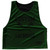 Custom Lacrosse Green Forest and Black Reversible Lacrosse Pinnie