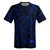 Laser Show Neon Blue Lacrosse Shooter Shirt - Neon Blue