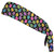 Easter Egg Tie Headband - Black Yellow White