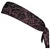 Laser Show Tie Headband - Bright Pink