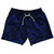 Laser Show Neon Blue 5" Swim Shorts Made in USA - Neon Blue