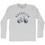 Brooklyn Bike Adult Cotton Long Sleeve T-shirt - Grey Heather