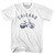 Chicago Bike Adult Cotton T-shirt - White