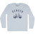 Denver Bike Adult Tri-Blend Long Sleeve T-shirt - Athletic White
