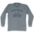 Martha's Vineyard Bike Adult Tri-Blend Long Sleeve T-shirt - Athletic Grey