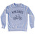 MYKONOS Bike Adult Tri-Blend Sweatshirt - Grey Heather