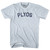 Plyos Adult Tri-Blend T-shirt - Athletic White