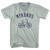MYKONOS Bike Adult Tri-Blend V-neck T-shirt - Athletic Cool Grey