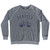 Seattle Bike Adult Tri-Blend Sweatshirt - Athletic Grey