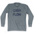 Cash Flow Adult Tri-Blend Long Sleeve T-shirt - Athletic Grey