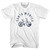 Santa Monica Bike Womens Cotton Junior Cut T-Shirt - White