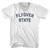 Flyover State Adult Tri-Blend V-neck T-shirt - White