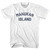 Manukan Island Womens Cotton Junior Cut T-Shirt - White