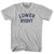 Lower Right Youth Cotton T-shirt - Grey Heather
