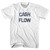 Cash Flow Womens Cotton Junior Cut T-Shirt - White