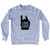 Louis Adult Tri-Blend Sweatshirt - Grey Heather
