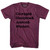 Four Virtues of Stoicism Adult Tri-Blend T-shirt - Athletic Cranberry