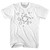 Annunaki Sumarian Astrology Womens Cotton Junior Cut T-Shirt - White