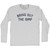 Bring Out The Gimp Adult Cotton Long Sleeve T-shirt - Grey Heather