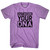 Outwork Your DNA Adult Tri-Blend T-shirt - Athletic Purple