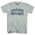 Chicago Refugee Adult Tri-Blend T-shirt - Athletic Cool Grey Chicago Refugee Adult Tri-Blend T-shirt - Athletic Cool Grey
