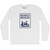 Respect Wildlife Sign Adult Cotton Long Sleeve T-shirt - White