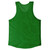Green Kelly Sheer See Through Mesh Athletic Tank Top - Green Kelly