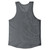 Grey Dark Sheer Athletic Tank Top - Grey Dark Sheer