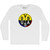 Reyna BVB 7 v USA 7 Adult Cotton Long Sleeve T-shirt - White