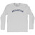Antarctica Adult Cotton Long Sleeve T-shirt - Grey Heather