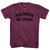 Business As Usual Adult Tri-Blend T-shirt - Athletic Cranberry