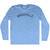 Bronxville Adult Tri-Blend Long Sleeve T-shirt - Athletic Blue
