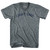 I Don't Care Adult Tri-Blend V-neck T-shirt - Athletic Grey